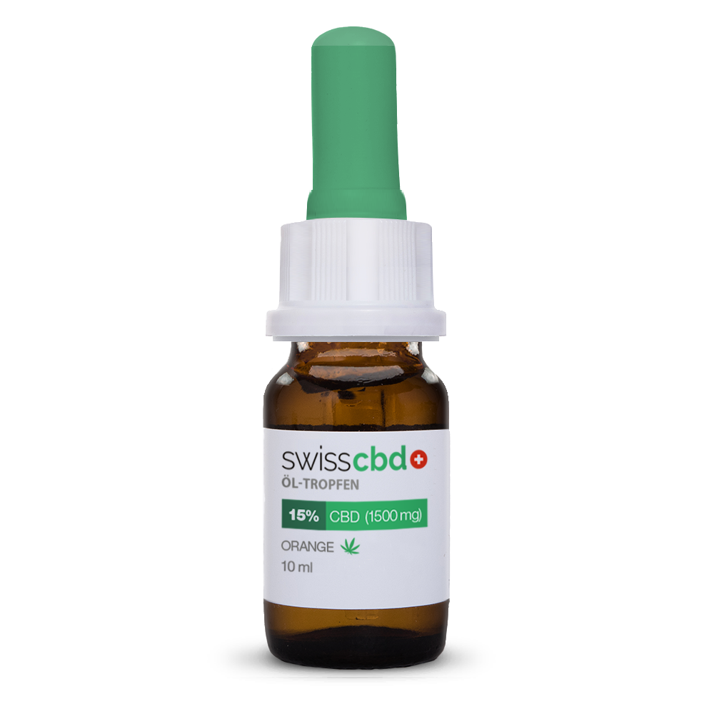 CBD Öl-Tropfen (Orange)